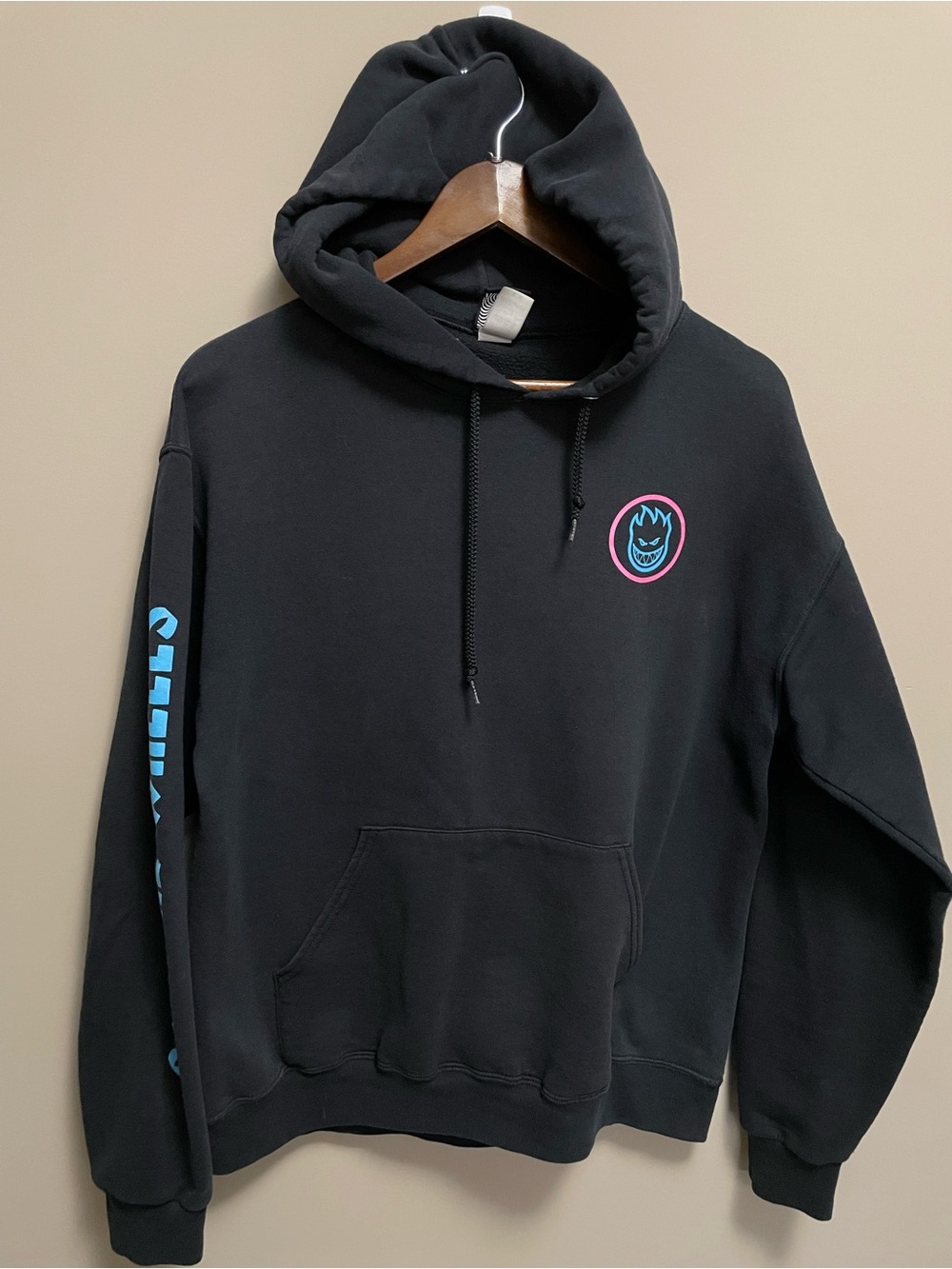 Spitfire Wheels The End Black Hoodie Men’s Medium